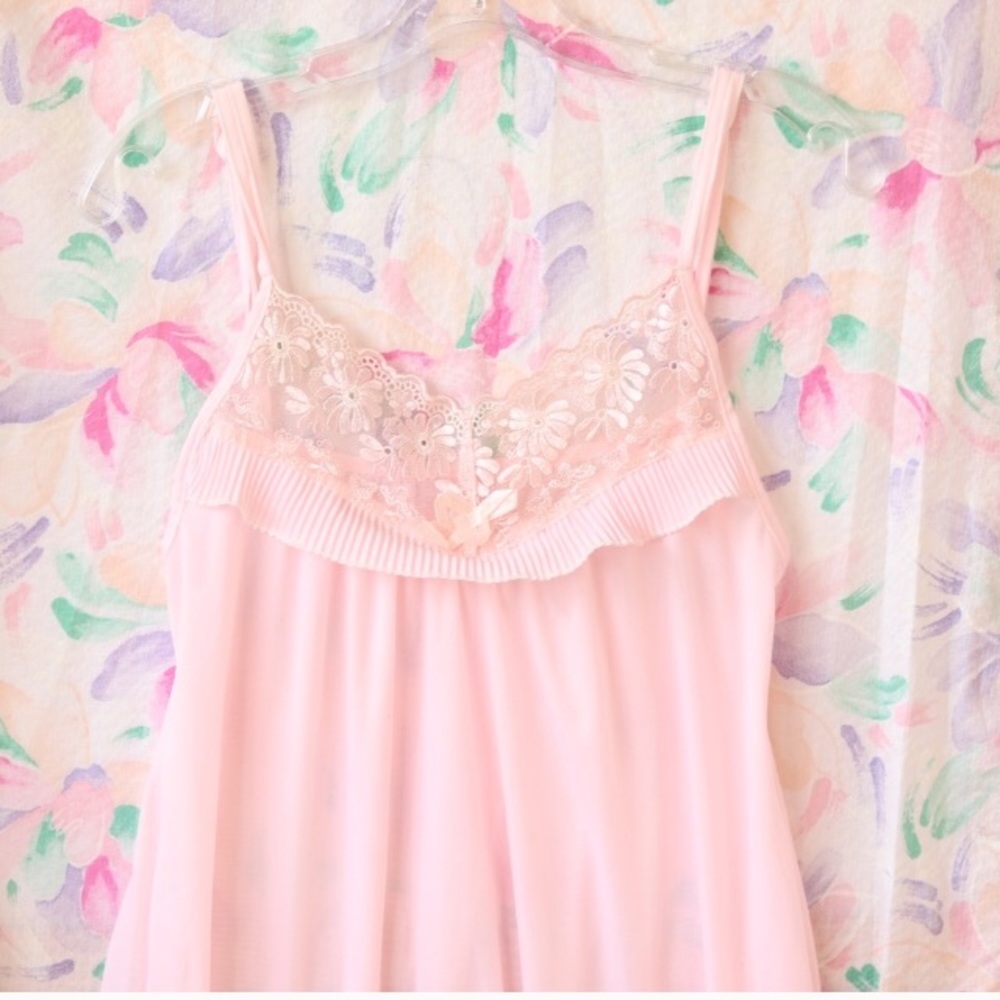 VIntage pink nighty